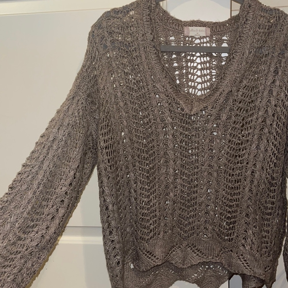 Tan sweater